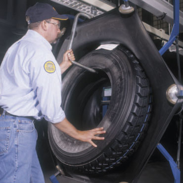 Bandag Process - Step 8 - Denray Tire - Winnipeg - Manitoba